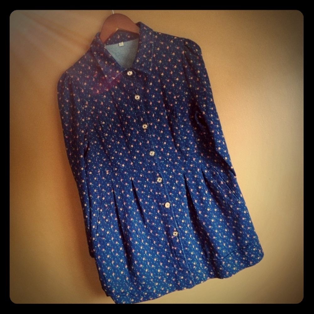Denim coat